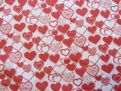 Red & White Hearts