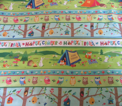 Happy camper - Border print