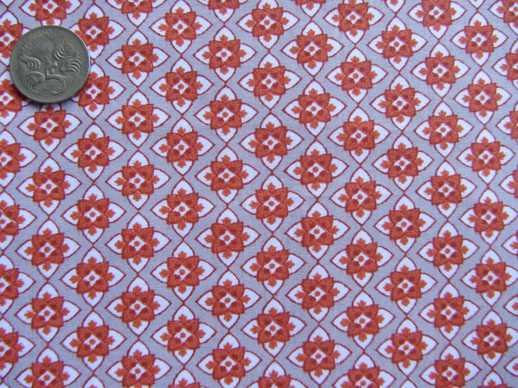 The Quilt Collection - Orange, Grey