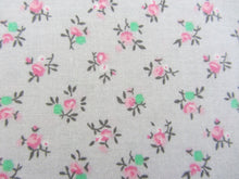 Load image into Gallery viewer, Small Print Floral - Grey &amp; Pink