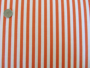 Orange and White Stripe